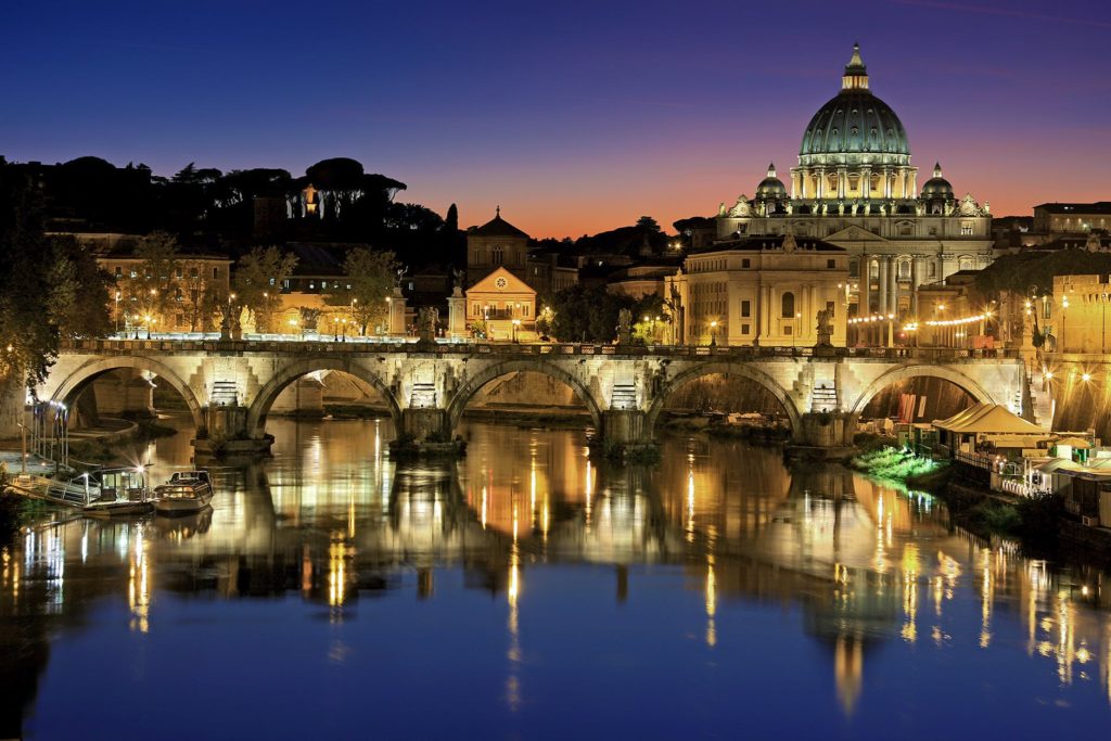 photography of lighted bridge